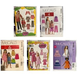 Simplicity Kids' Dress Pattern Set - Multicolor